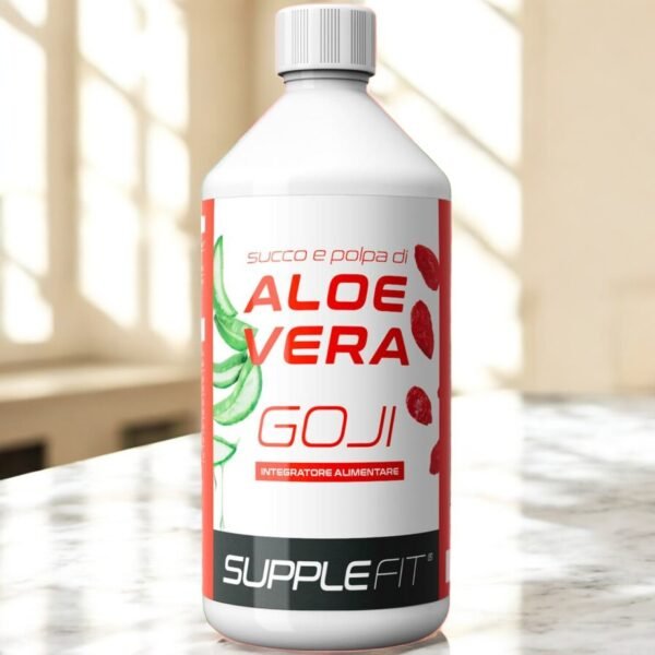 JUS ET PULPE D’ALOE VERA AVEC du GOJI 1 LITRE - INTB009