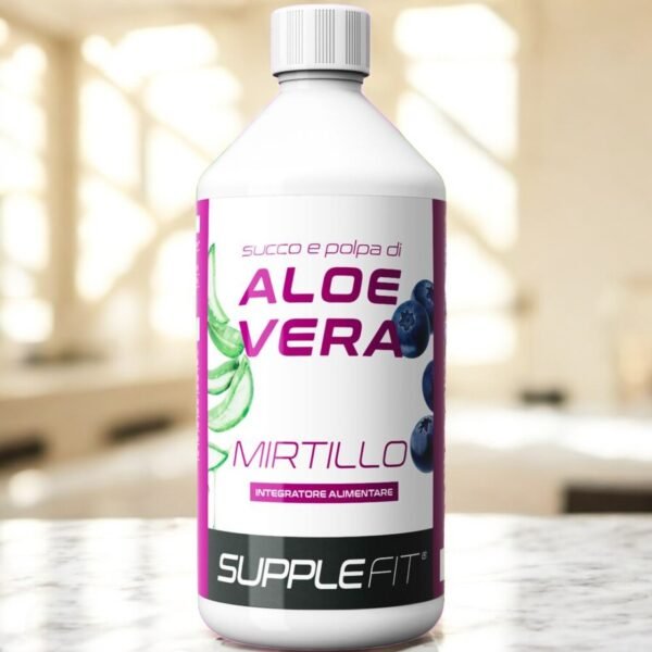 JUS ET PULPE D’ALOE VERA AVEC DU JUS DE MYRTILLE 1 LITRE - INTB010