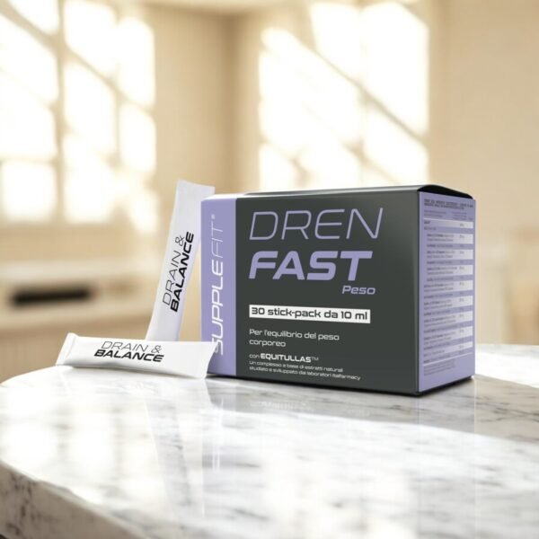 DREN FAST - Pour l'équilibre du poids corporel - avec Equitullas™ - 300 ml - INTB030